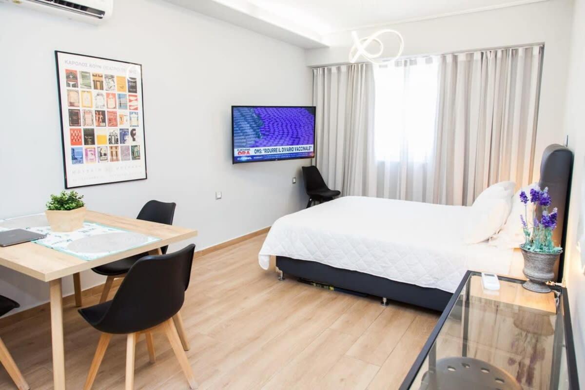Contemporary And Chic Apartment In Central Atény Exteriér fotografie
