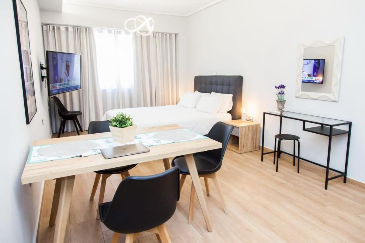 Contemporary And Chic Apartment In Central Atény Exteriér fotografie